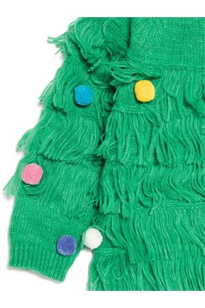 maglione in poliestere verde STELLA McCARTNEY KIDS | TV9B40Z1529741